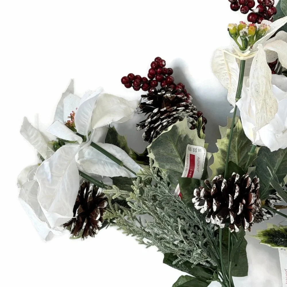 Christmas Floral Decor Lot